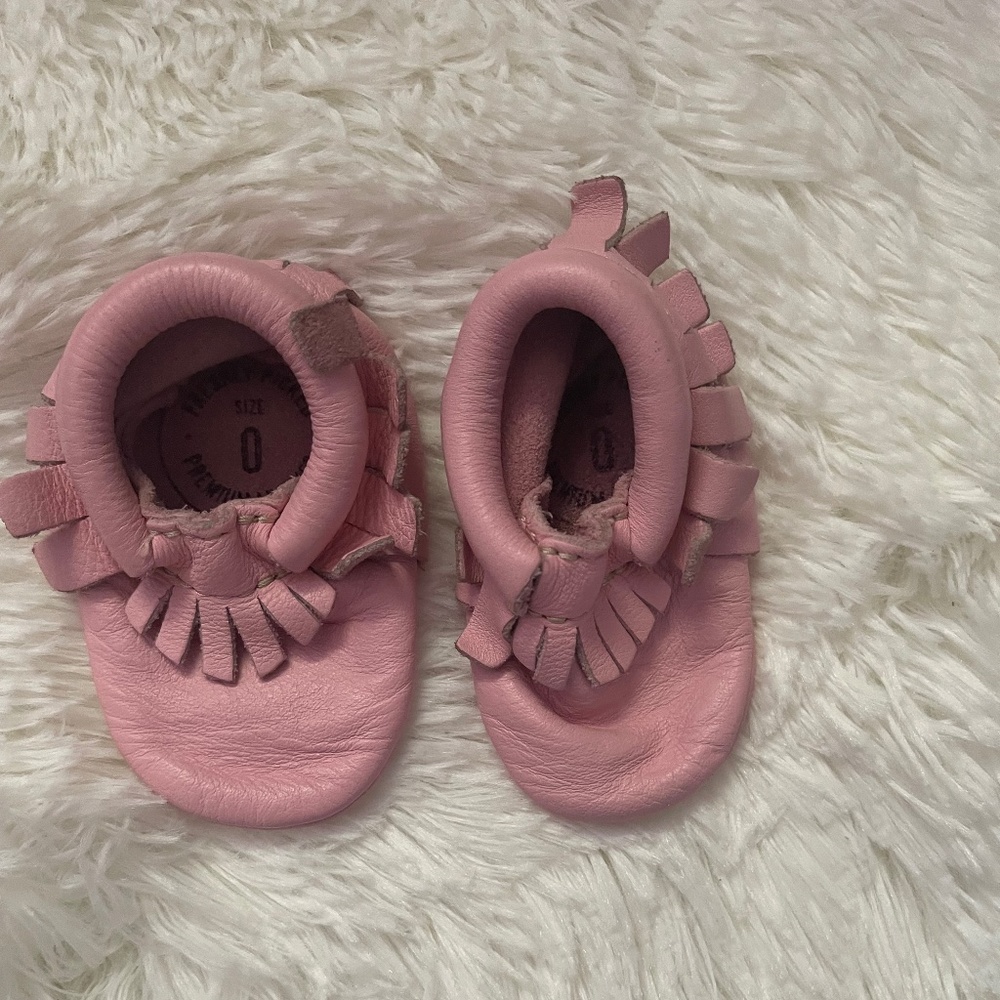 Freshly Picked Baby Moccasins Size 0